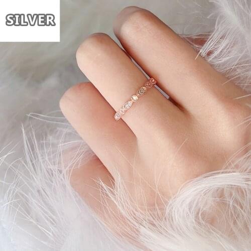 Vintage Art Deco Solid Rose Gold Zircon Engagement Wedding Ring Jewelry Female Best Gift anillos mujer crown ring