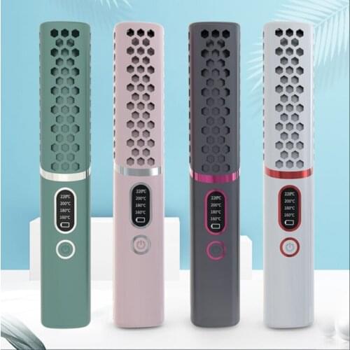 The new straight hair comb straight curls two-use curly rod dry and wet two-use radio hair hair straightener hair rollers