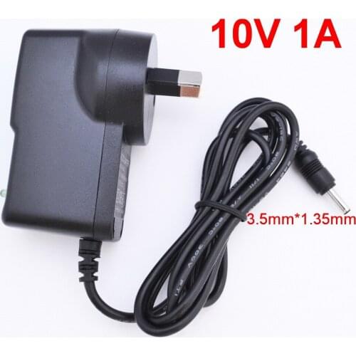 1PCS High quality 10V1A 1000mA AC 100V-240V Converter Adapter DC 10V 1A Power Supply AU plug DC 3.5mm x 1.35mm