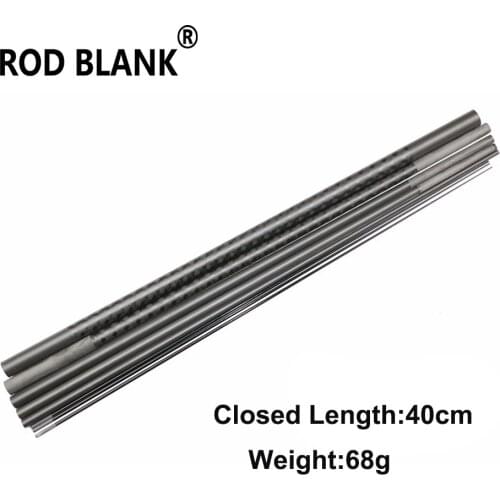 Rod Blank DIY 2.18M Xrays Wrapping Carbon Fiber Portable Rod Blank 6 Sections Fishing Rod Blank Fishing Rod Building Blank