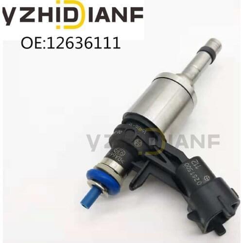 4x 12636111 High Quality Fuel Injector 0261500112 for Bauick- Chevrolet- New Regal- LaCrosse- 2.0T