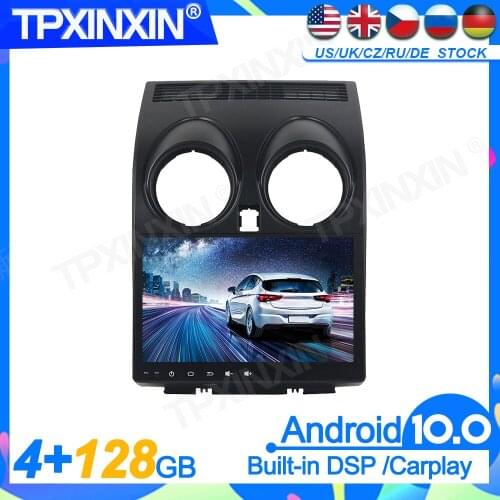 Android10.0 For Nissan Qashqai 2003 - 2016 Head Unit Car Multimedia Player Auto Radio Tape Recorder GPS Navigation DSP IPS 2Din