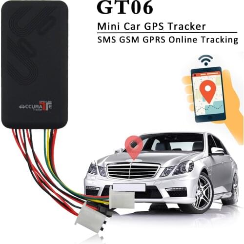 GT06 GPS Tracker GPRS GSM SMS Car Monitor Locator Remote Control for Motorcycle Scooter Optional Support Two-way Talk