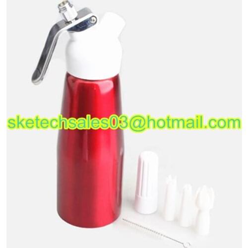 Free Shipping 1pc 500ML Cream Whipper Aluminum Whipped Cream Dispenser