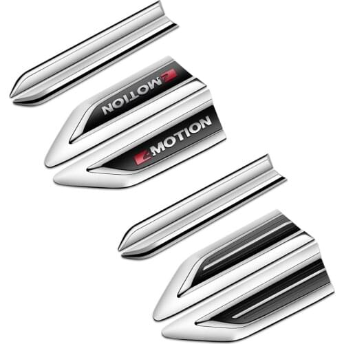 Side Wing Fender Door Emblem For Volkswagen VW Teramont Tiguan MK2 2016 2017 2018 2019 CAR Styling Fender Decal