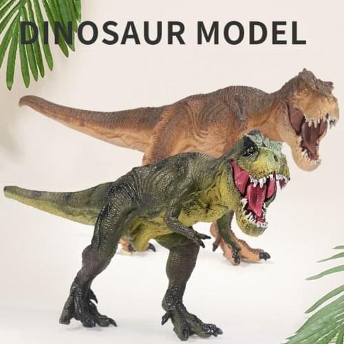 Large Solid Tyrannosaurus Rex Dinosaur Kids Toy Simulation Dinosaur Model Hand-made Toy Walking Tyrannosaurus Rex Gift For Baby