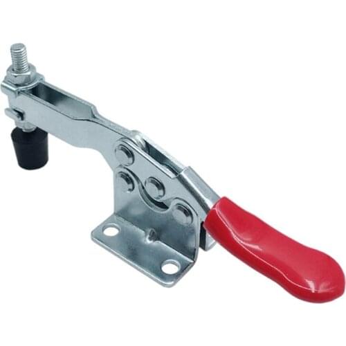 4 pcs Holding Capacity 220lbs(100Kg) Quick Release Vertical Type GH-201b Horizontal Toggle Clamp Hand Tool Set