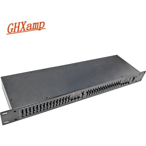 Dual 15-band Equalizer Stereo Professional Stage Home Audio Tone Preamplifier Speaker EQ Equalizer Tuner Equipment 90V-265V