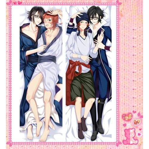 Japanese Anime Cartoon K Project Double sided hugging Pillow Case Pillow Cover Pillowcase Peach Skin 2 Way 71018
