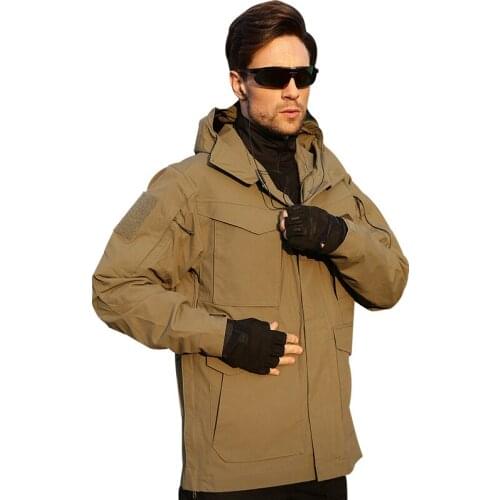Fronter Military Tactical Jackets Men Waterproof Windbreaker Jacket Male Hooded Coat Outdoor Fishing/Trekking Hiking Jackets