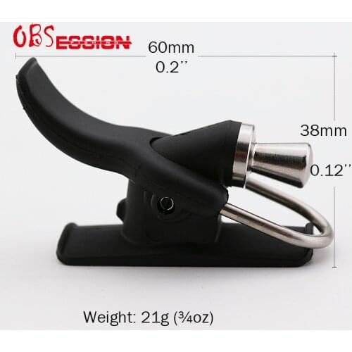 Breakaway Cannon Marine Fishing Launch Gun Clamp Thumb Button Surfing Casting Tool Trigger Barrel Clip fish finger protector