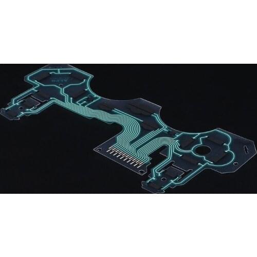 Circuit Film Button Ribbon Conductive Keyboard Flex PCB SA1Q194A Replacement for PS3 3 Vibration Handle Controller