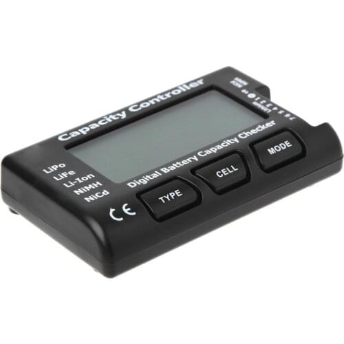 Drop#Wholesale RC CellMeter-7 Digital Battery Capacity Checker For LiPo LiFe Li-ion Nicd NiMH Dropshipping