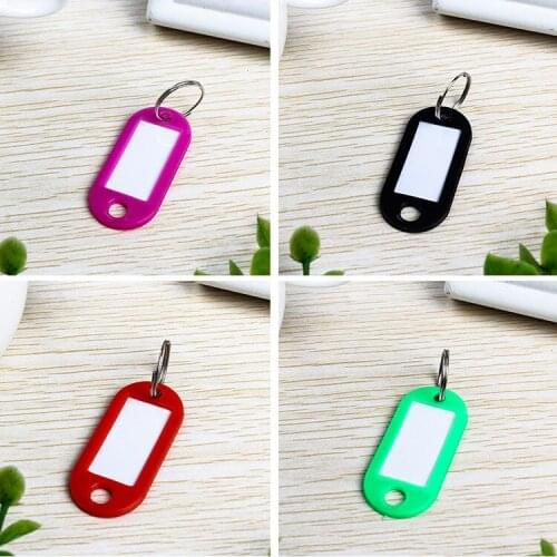 Direct Selling Plastic Advertisement Key Card Plastic Classification Number Label Color Key Card