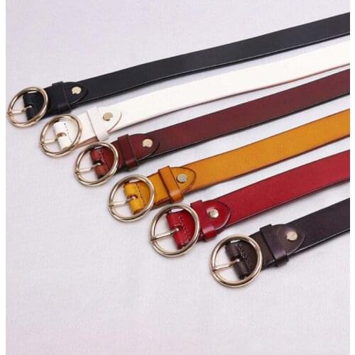 Personalized Fashion Womens Belt Net Red Same Simple Fashion All-match Jeans Belt