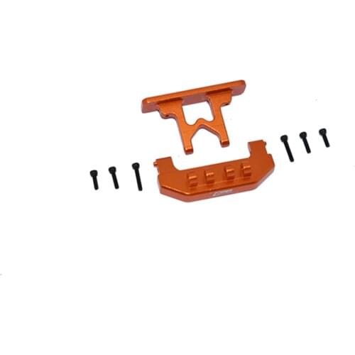 The Alloy Rear Bumper and Rear Shell Mount Fixing Seat Suitable to AXIAL-1/24 4WD SCX24 DEADBOLT