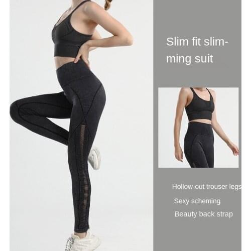 Women Fitness Yoga Sets Newest Seamless 2 Piece Set Women Sport Set Yoga Sports Bra High Waist Yoga Pants Lounge Wear Set