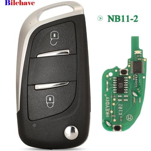 Bilchave 2 Buttons NB11-2 KD Universal Multi-function Remote Key For KD900/MINI KD/URG200 Key Programmer NB Series