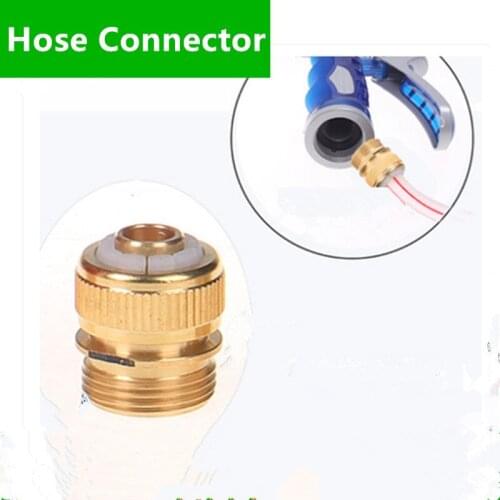 3pcs/pack 3/4inch Male Thread Quick Coupling Connector For 1/2"Water Gun Hose Garden and Lawn Irrigaiton Fittings X161
