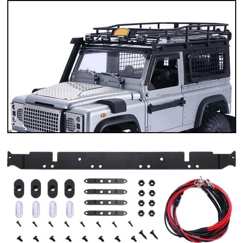 4 LED Roof Light Bar for MN D90 D91 MN90 MN99S RC Climbing Truck Modified Parts
