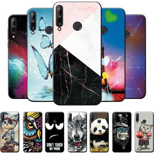 For Honor 9X Russia Case Silicone For Honor 9X Russia Case Soft Phone Cover on Honor 9X Russia Cute Panda Cool Owl Bumper 6.59