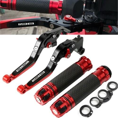 For DUCATI 1198/S/R 2009 2010 2011 1198S 1198R 09 10 Motorcycle Extendable Adjustable Foldable Handle Levers Brake Clutch Lever