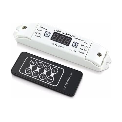 BC-201; RGB Controller; LED RF Pixel Controller; DC5-24V Input; Warranty 2 Years