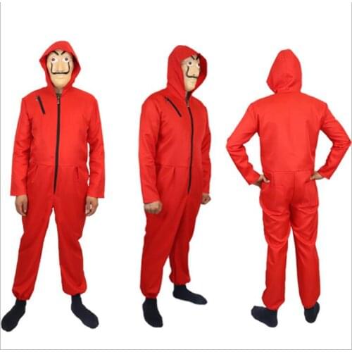 SalvadorCosplay Movie Mask Money The Houe of Paper La Casa De Papel Cosplay Costume Face Mask