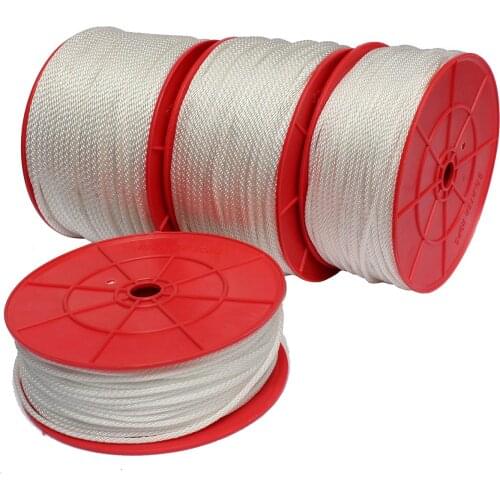 100m 2.5/3.5/4/4.5mm Nylon Pull Starter Recoil Start Cord Rope For Lawnmower