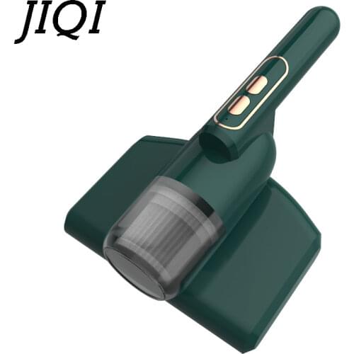 JIQI Mite Removal Vacuum Cleaner Handheld Dust Sweeper Ultraviolet Light Controller Bed Mites Killer UV Acarus Catcher Aspirator