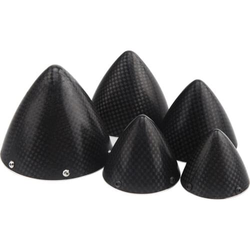 Zyhobby No Mouth Carbon Fiber Spinner For F3A RC Model Airplane1.75" 2" 2.25" 2.5" 3"