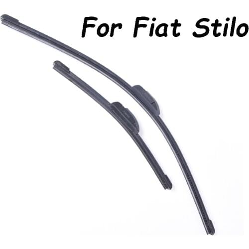 Front Wipers Blade For Fiat Stilo From 2001 2002 2003 2004 2005 2006 2007 2008 Years Windscreen Wiper Car Accessories