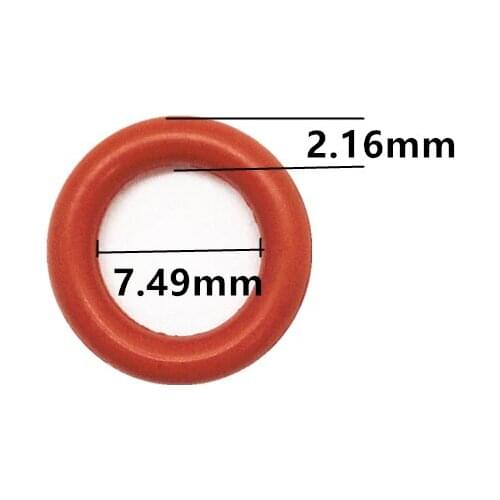 200pieces 7.49*2.16mm fuel injector seals Oring for Mazda Engine replacement parts (AY-O2005)