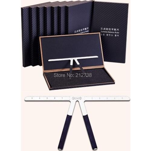 High Quality New Arrival 1pc Three-Point Positioning Makeup Permanent Eyebrow Balance Ruler Tattoo accesories Tool Pretty