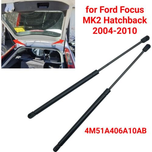 Rear Tailgate Trunk Boot Gas Struts Spring Support 4M51A406A10AB for Ford Focus Mk2 Hatchback 2004 2005 2006 2007 2008 2009 2010