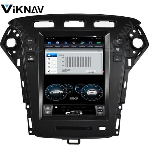 Vertical screen car GPS navigation For FORD-mondeo /fusion mk4 2007-2011 car radio DVD player Android