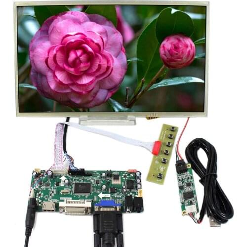HSD121PHW1 12.1" 1366x768 LCD Touch Screen HD MI DVI VGA Board LCD Driver Board