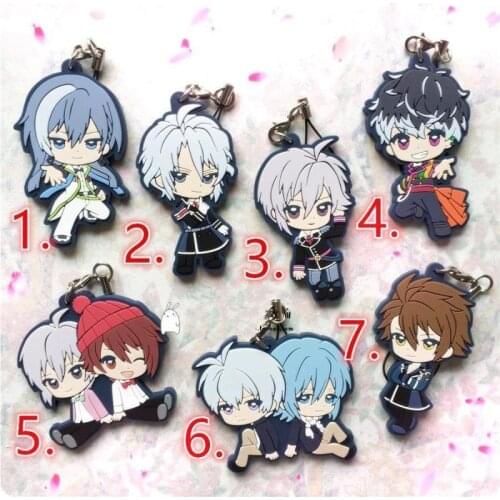 Idolish7 Anime keychain IZUMI IORI YAMATO NIKAIDO SOGO NAGI TAMAKI Gaku Mitsuki OSAKA Rubber strap/mobile phone charms D175