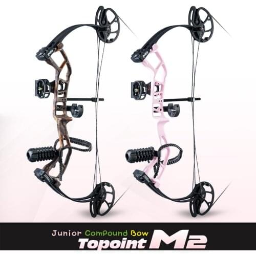 10-40lbs Composite Pulley Bow And Arrow Archery Equipment ChildrenS Toy Bow And Arrow Set Shooting Outdoor Children