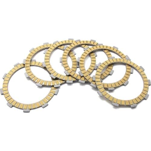 Motorcycle Clutch Friction Disc Plate Kit For Yamaha MX125C YZ175 YZ175C IT175 Racer IT200 Competition YZ125H XT225 XT225WE