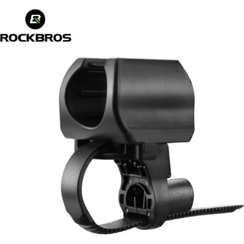 ROCKBROS Bike Flashlight Bracket Bicycle Light Holder Mount MTB Road Bike Rotating Quick Release Cycling Lamp Holder Accessories
