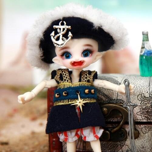 Pukipuki Cupid3 1/12 Fairyland FL Doll BJD Pink Smile Elves Toys Joint Doll