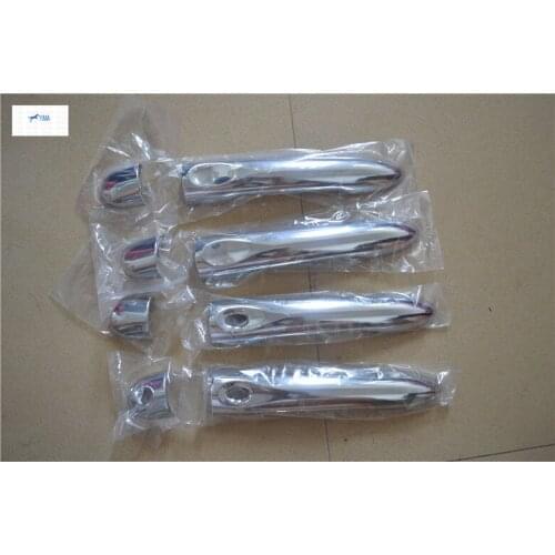 Lapetus Outside Car Door Pull Doorknob Handle Cover Trim Fit For Renault Captur 2014 2015 2016 ABS Auto Accessories