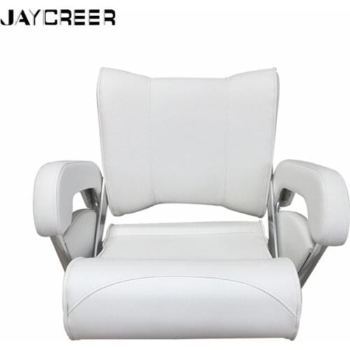 JayCreer 64X55X55CM Deluxe Low Back Folding Boat Seat