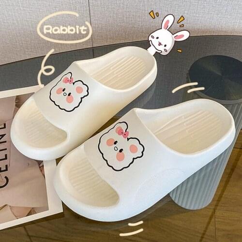 Lovely slippers women home non slip indoor EVA bathroom bath couple slippers men woman slippers woman shoes