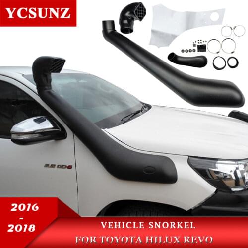 Air intake snorkel parts For toyota hilux revo 2016 2017 2018 Vehicle snorkel 4x4 accessories auto exterior part