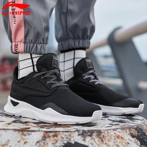 Li-Ning Women LINING Exceled Cloud Technology Shock Cushion Running Shoes Stable Support LiNing Light Sport Shoes Sneakers