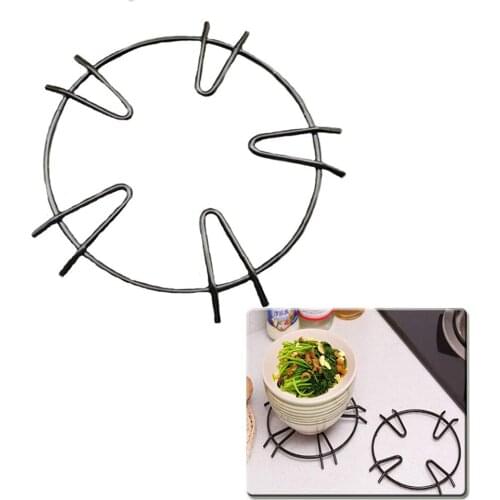 2PCS Universal Gas Stove Shelf Cast Iron Pot Holder Kitchen Gas Stove Round Stove Cooker Holder Kitchen Tool Protector