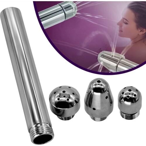 3Style Head Clean Kit Cleaning Tool Vaginal Health Anal Colon Water Nozzle Enema Douche Shower Convenient To Clean Anus Enemator