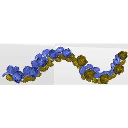 3d Rose_8 model relief for cnc in STL file